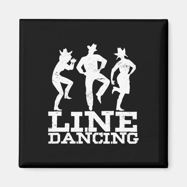 Íman Linedance Dançer Dançer Música Dançarina Ocidental (Frente)
