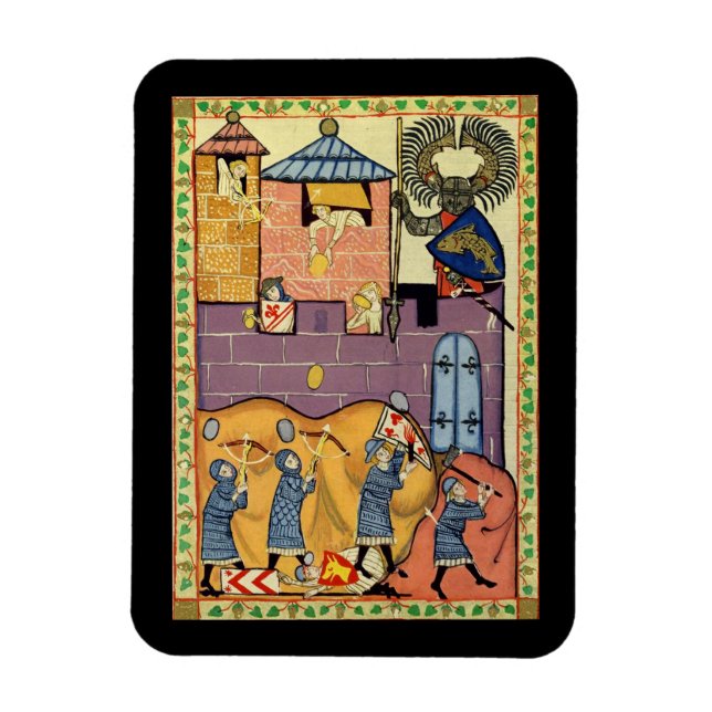 Íman Lingando Rochas, Codex Manesse do século 14 (Vertical)