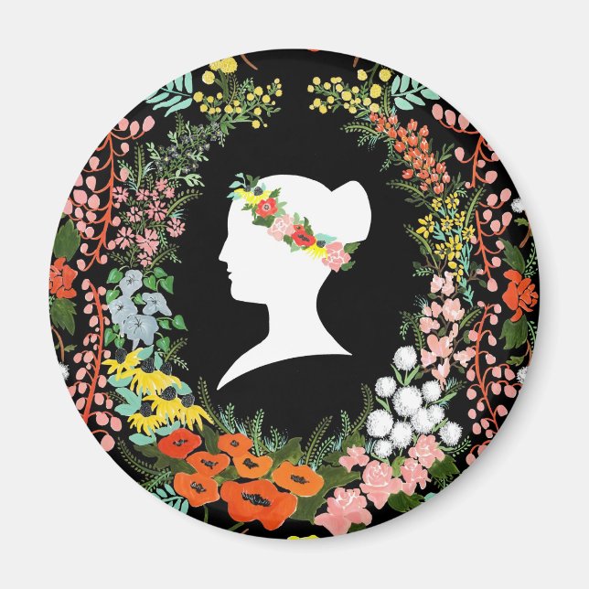 Íman Língua das flores (Frente)