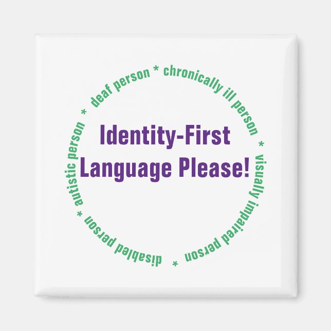 Íman Linguagem Identidade Primeiro (Frente)