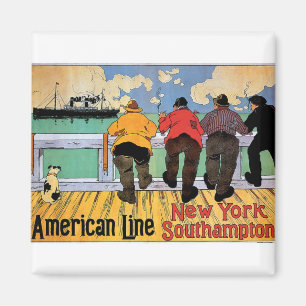 Íman Linha americana poster