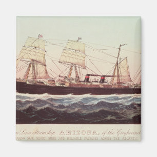 Íman Linha arizona de Guion do navio a vapor