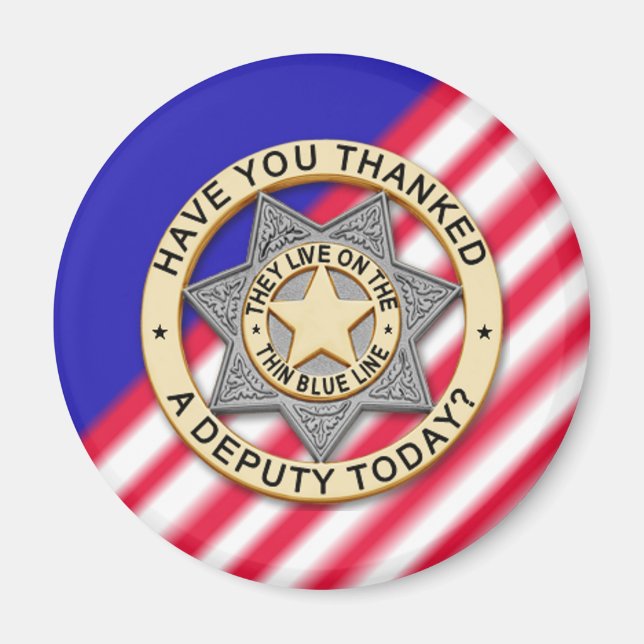 Íman Linha Azul Fino (Frente)