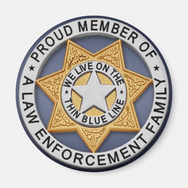 Íman Linha Azul Fino (Frente)