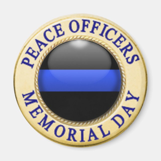 Íman Linha Azul Fino (Frente)