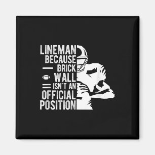 Íman Linha de Futebol Parede de Tijolo Linha Defensiva