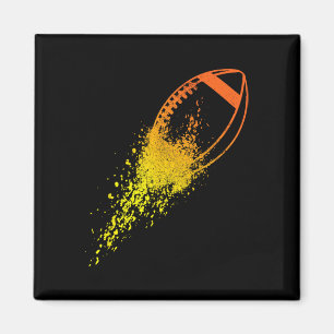 Íman Linha de Quarterback de Futebol Futebol Antigo Jog