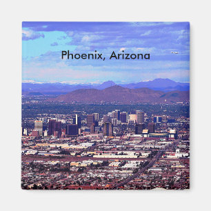 Íman Linha do horizonte da Arizona Phoenix durante o di