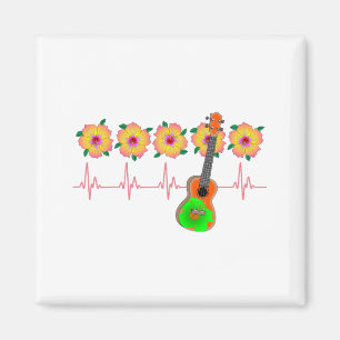 Íman Linha Engraçada de Pulso EKG para Música Ukulele