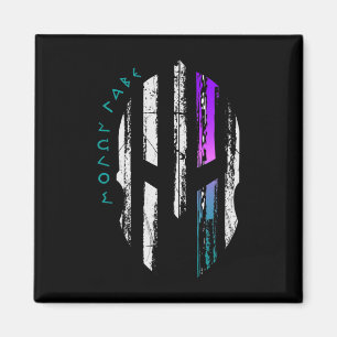 Íman Linha fina do capacete de guerreiro espartano para