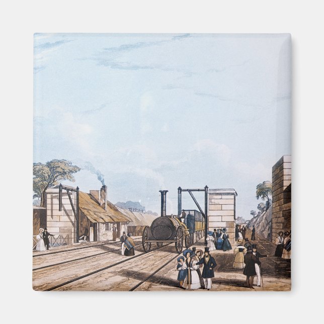 Íman Linha Liverpool e Manchester: (Frente)