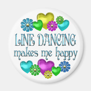 Íman Linha que dança Happinness