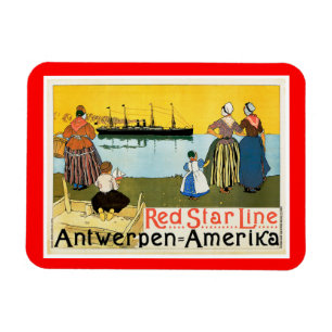 Íman Linha Red Star ~ Antuérpia-América