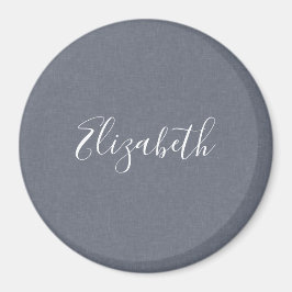 Íman Linhagem de Cinza Azul Personalizada