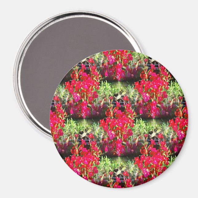 Íman Linhas de cravos... (Front/Back)