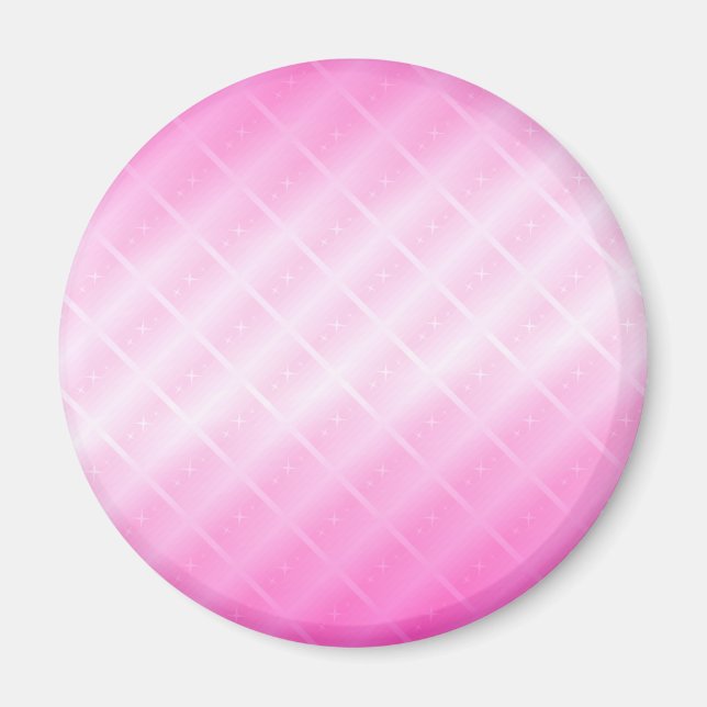 Íman Linhas e Estrelas Rosa: (Frente)