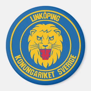 Íman Linköping Round Emblem
