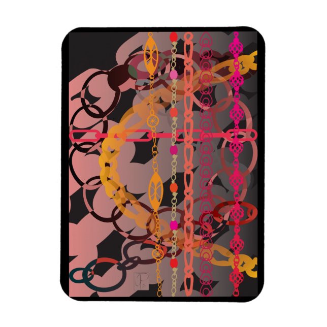 Íman Links Rosa (Vertical)