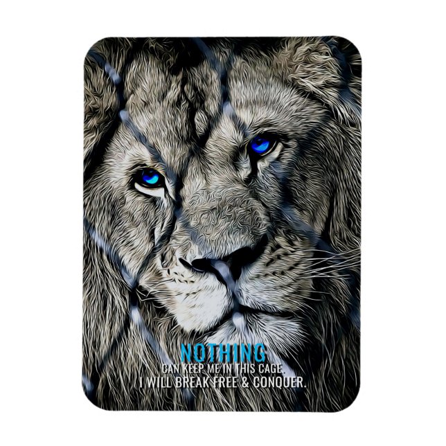 Íman Lion Break Free (Vertical)