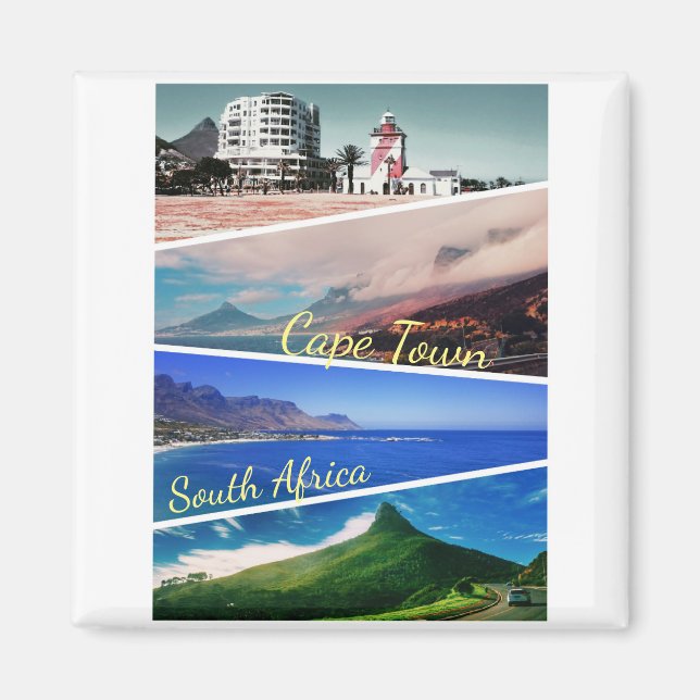 Íman Lion da Cidade do Cabo (Frente)