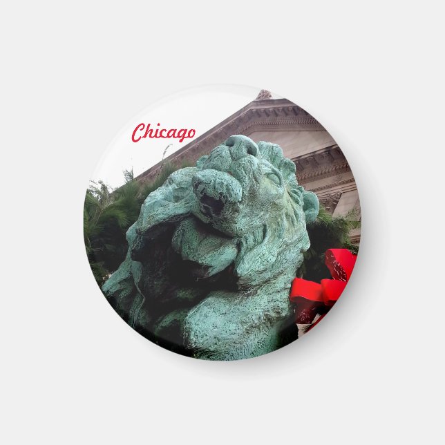 Íman Lion do Sul no Instituto de Arte de Chicago (Frente)