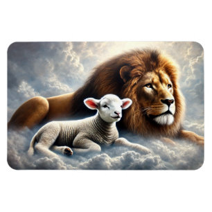 Íman Lion e Lamb Magnet