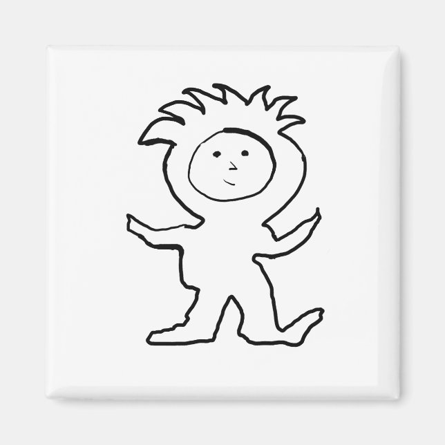 Íman Lion Jammies por Designs Cussdum (Frente)