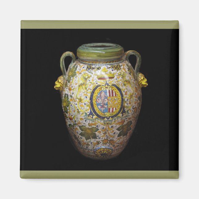 Íman Lion Jar Magnet (Frente)