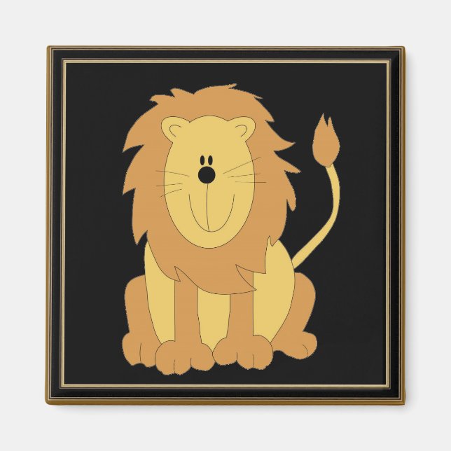 Íman Lion Magnet (Frente)