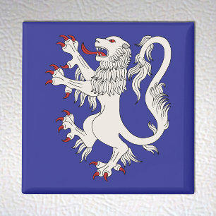 Íman Lion Rampant Argent