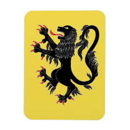 Íman Lion Rampant Sable