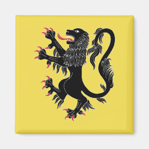 Íman Lion Rampant Sable