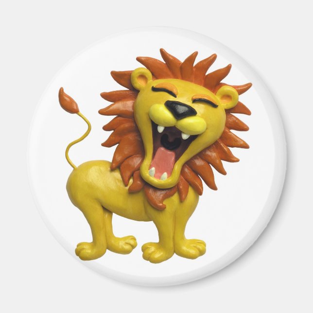 Íman Lion Roaring (Frente)