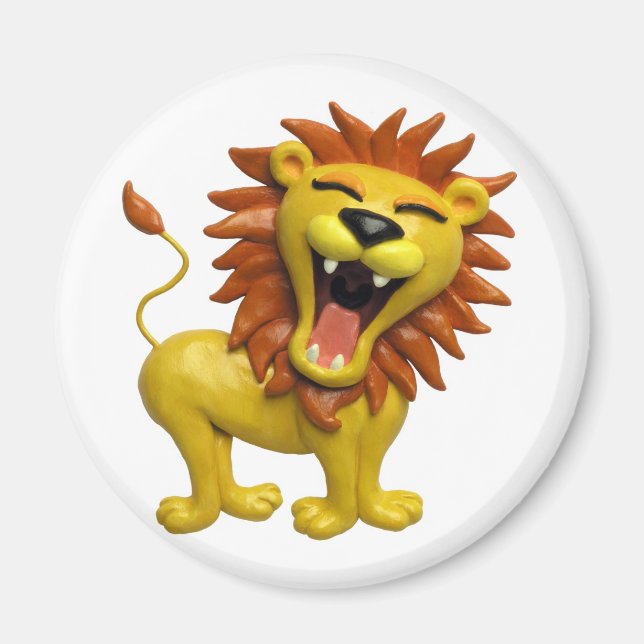 Íman Lion Roaring (Frente)