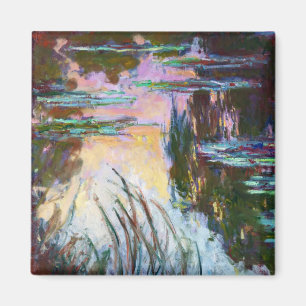 Íman Lírios de água, ajuste Sun Claude Monet