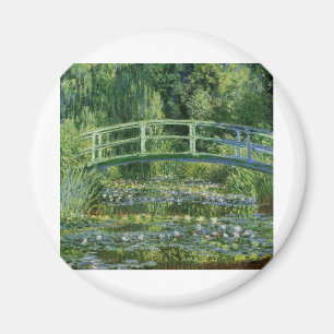 Íman Lírios de água de Claude Monet e ponte japonesa
