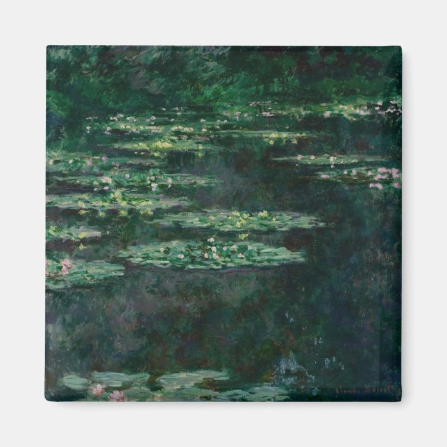 Íman Lírios de água (por Claude Monet) (Frente)