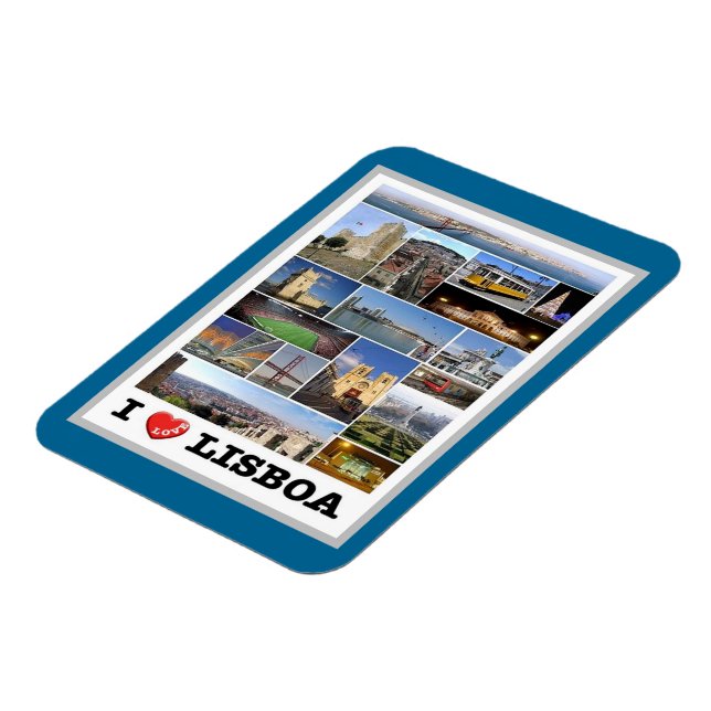 Íman Lisboa - Eu Amo - Portugal - (Left Side)