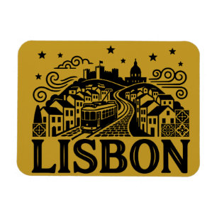 Íman Lisboa Lisboa Portugal Minimalista Viagem