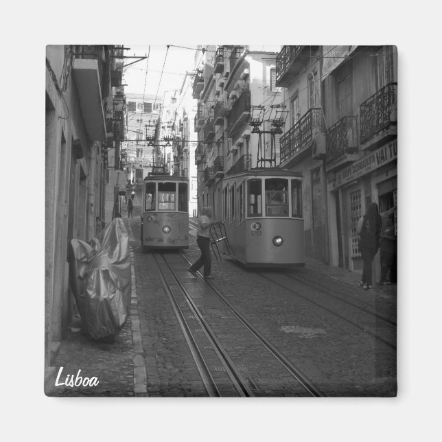 Íman Lisboa Magnet-Elevador da Bica (Frente)