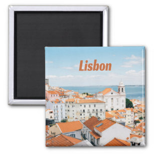 Íman Lisboa Portugal Atlântico praias Red Roofs