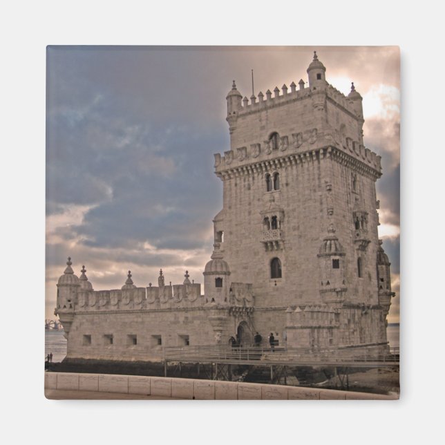 Íman Lisboa Torre de Belém Magnet (Frente)