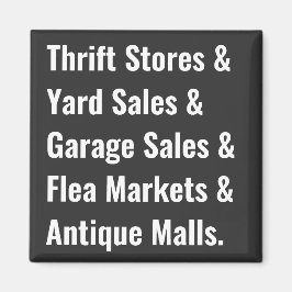 Íman Lista de opções