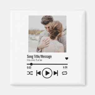 Íman Lista de Reprodução Personalizada de Música Fot