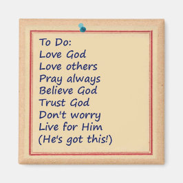 Íman Lista de tarefas para hoje