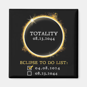 Íman Lista de Verificação do Eclipse Solar Total de 202