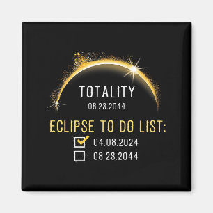 Íman Lista de Verificação do Eclipse Solar Total de 202