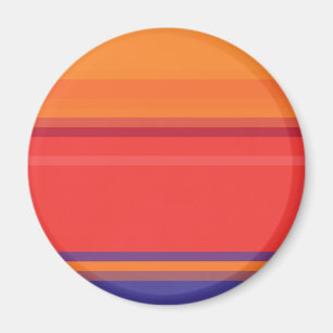 Íman Listras coloridas de verão fofas