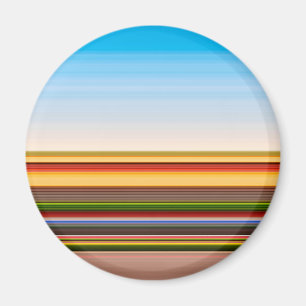 Íman Listras coloridas modernas fofas