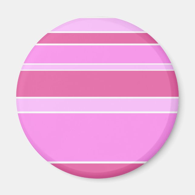 Íman Listras cor-de-rosa (Frente)